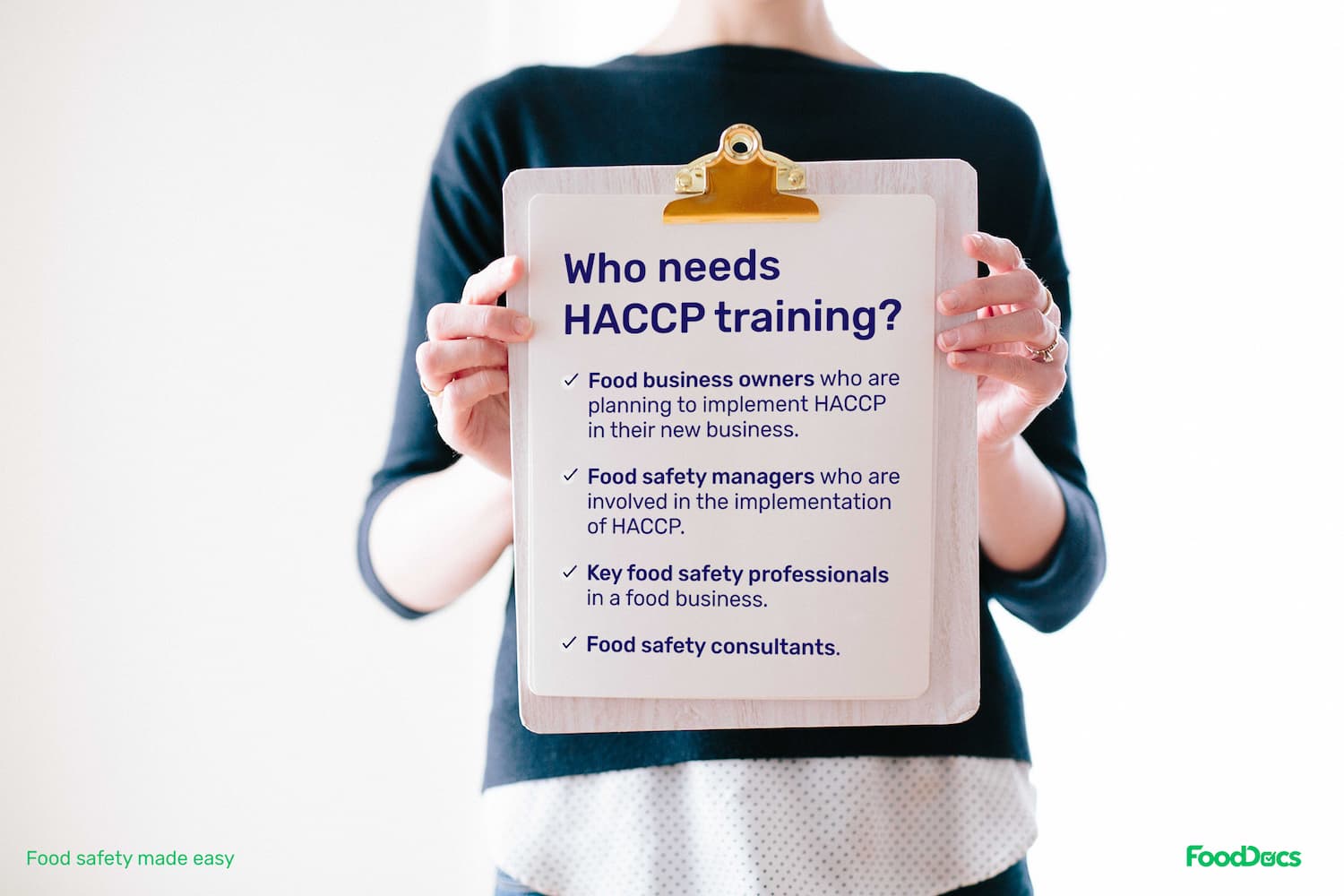 Haccp training store